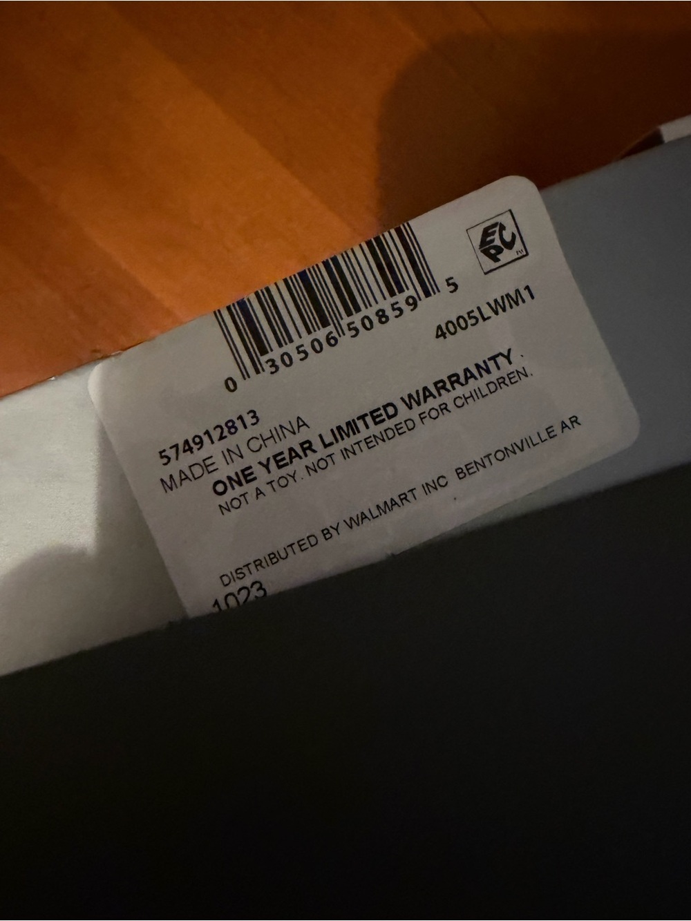 Label on Electronics Packaging - Picture 2 of 2